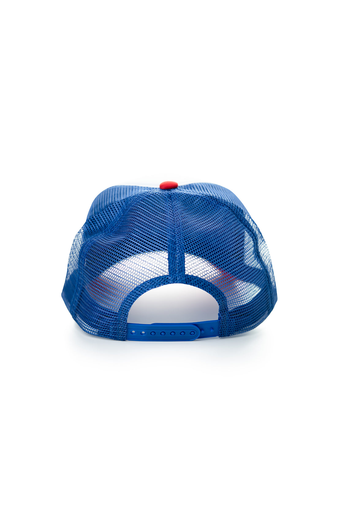 A sleek and stylish trucker hat with bold black graphic print. Expertly crafted in Portugal with high-quality materials for durability. Easy to maintain, simply machine wash and hang to dry. Elevate your fashion game with this unique and fashionable accessory.