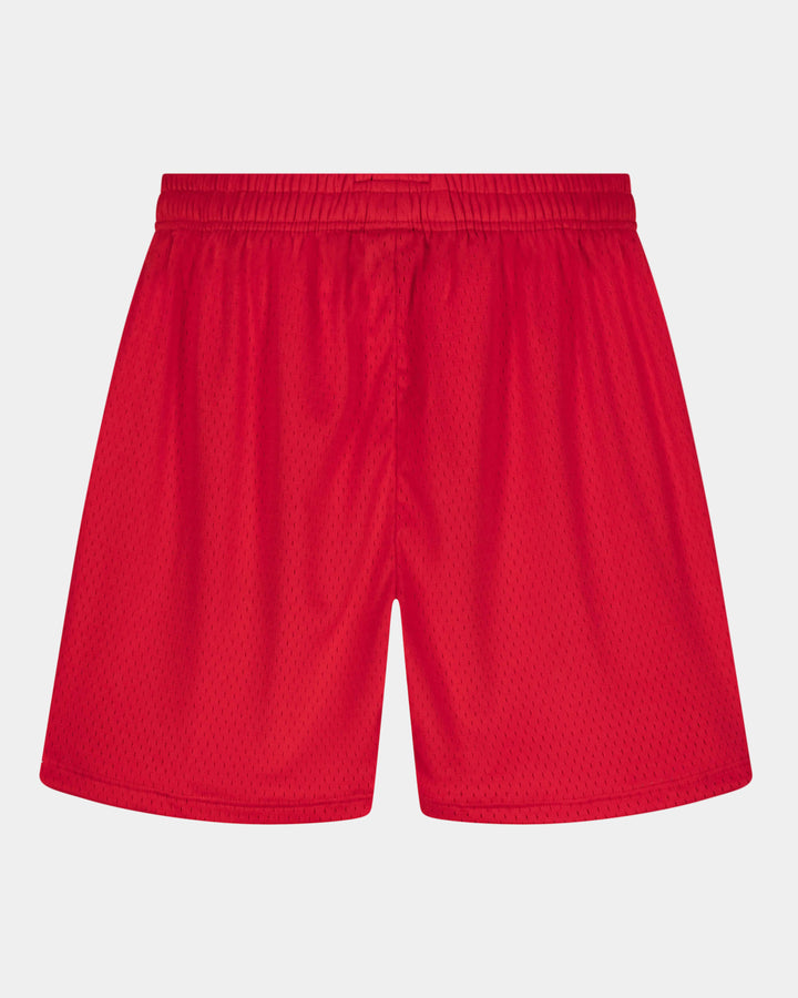 Everyday Mesh Shorts - Red (Baggy)