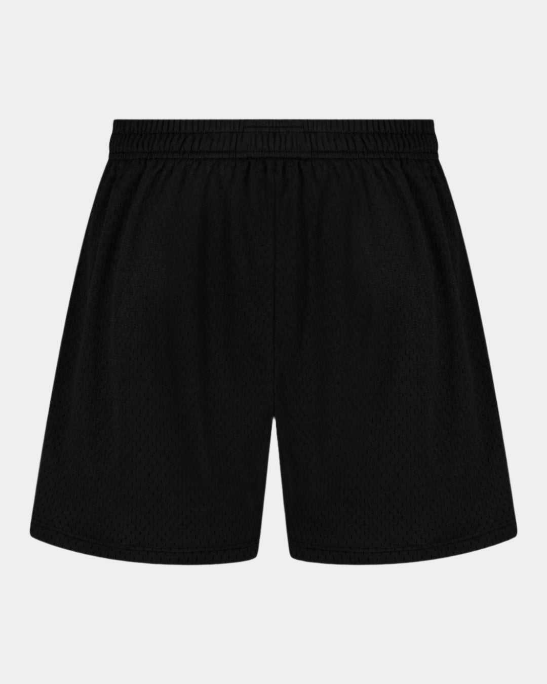 Black mesh shorts for everyday wear