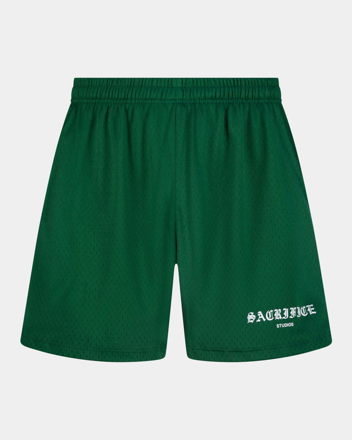 Everyday Mesh Shorts - Green (Baggy)