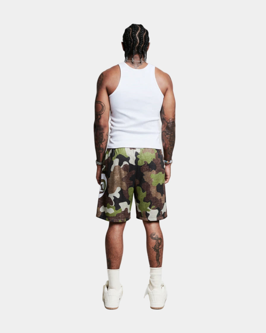 Camo Mesh Shorts (Baggy Fit)