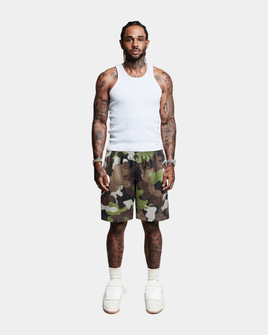 Camo Mesh Shorts (Baggy Fit)