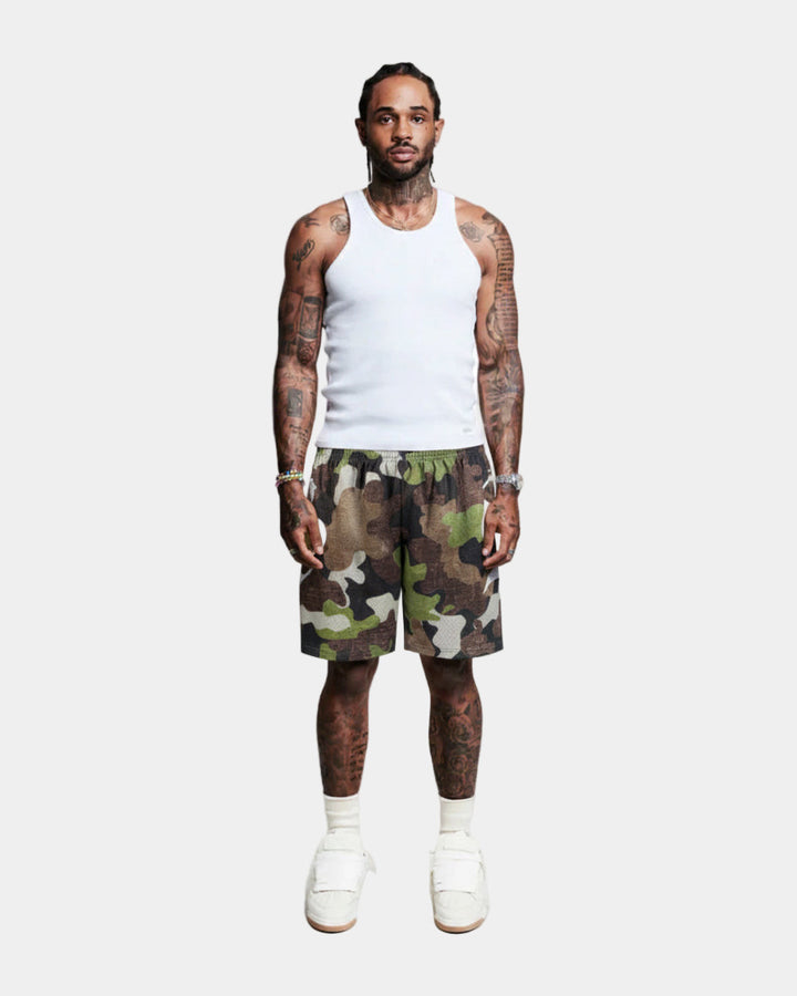 Camo Mesh Shorts (Baggy Fit)