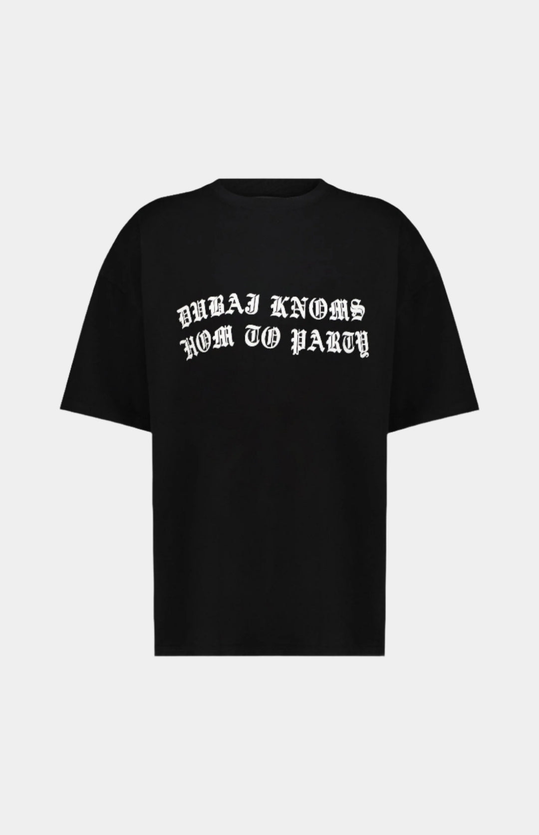 Premium Streetwear Heavy-weight T-Shirt. Expertly crafted in Portugal. Located in Dubai.