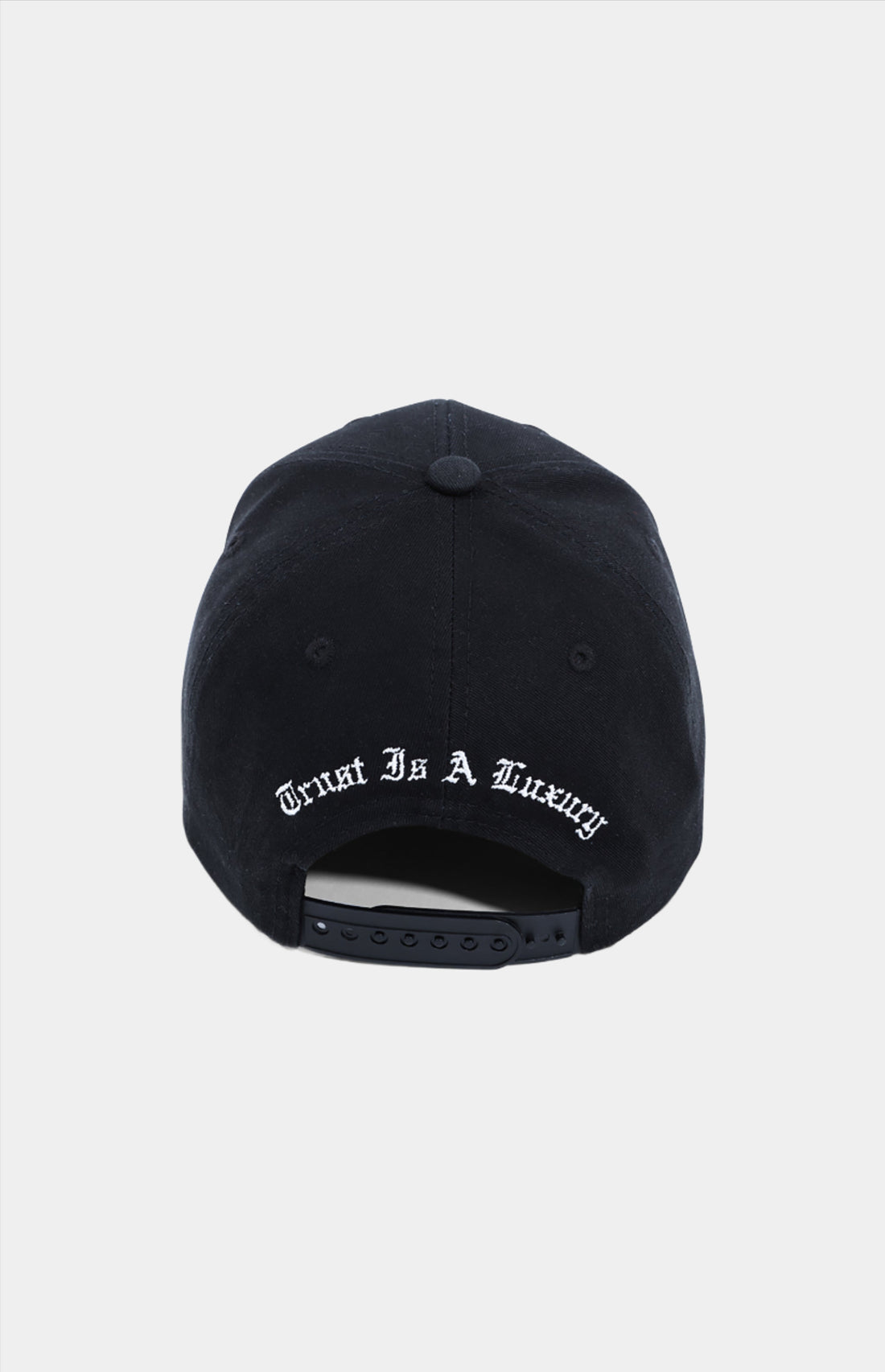 Upgrade Your Style Game with Our Sophisticated Black Baseball Cap - Expertly Crafted in Portugal with Bold White Stitching and High-Quality Materials for Durability and Longevity. Easy to Care for, Simply Machine Wash and Hang to Dry. A Must-Have Fashion Accessory for Any Stylish and Discerning Individual.